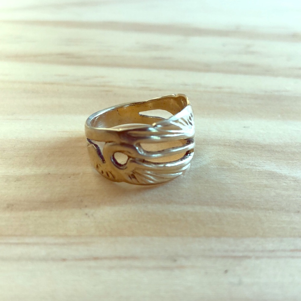 Gold band ring (could be wedding band)